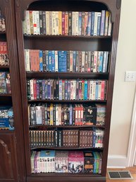 Six Full Shelves Of Collectible VHS Tapes. Lot A