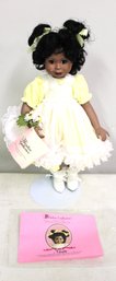 Paradise Galleries Porcelain African American Doll