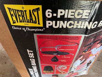 Everlast Punching Bag Set