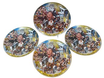 1981 Ghent Memory Plate (Princess Diana, Sugar Ray, Mick Jagger & More) Proofs By Alton Tobey - Set Of 4