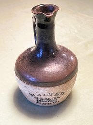 Vintage A & M Co. Boston Malted Beer 8' Stoneware Jug
