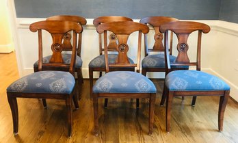 Set Of 6  ETHAN ALLEN CAROLINE Side Chairs