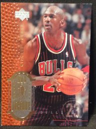 2000 Upper Deck NBA Legends Michael Jordan SAMPLE Card - L