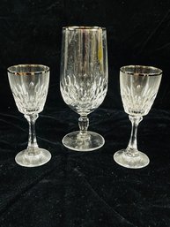 Spiegelau Crystal Glasses With Platinum Rim