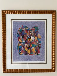 Anatole Krasnyansky Framed Serigraph.