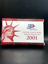 2001 Silver United States Proof Set