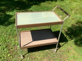 Mid Century Salton Hotable Hotray Hotplate Serving Cart