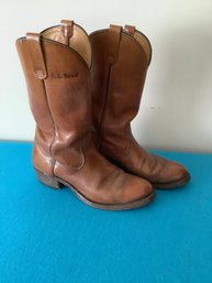 LL Bean Size 9.5 Cowboy Boots