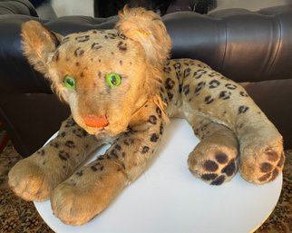 Large Vintage STEIFF Leopard - 1952 / 53