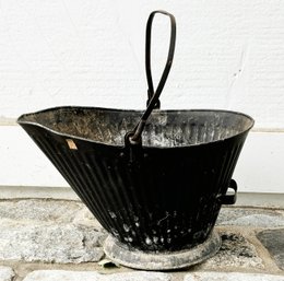 An Antique Coal Scuttle