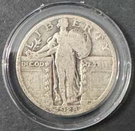 1928 Standing Liberty Silver Quarter