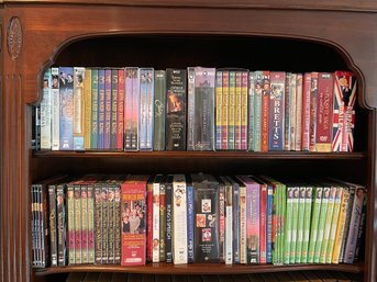 Five Full Shelves Of DVD's.