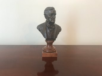 Wagner Sculpture On Marble Pedestal Base