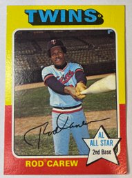 1975 Topps #600 Rod Carew