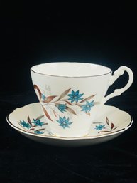 Royal Ascot Bone China Teacup And Saucer