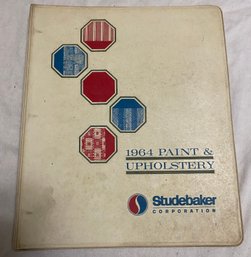 1964 Studebaker Paint And Upholstery Binder