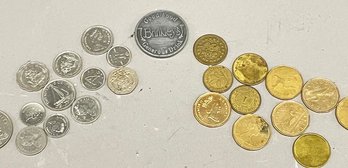 Vintage Coins, Tokens, And More