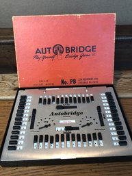 1959 Auto Bridge Play Yourself Bridge Game