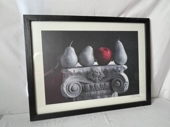 Harvey Edwards Lithograph, Pears & Passion