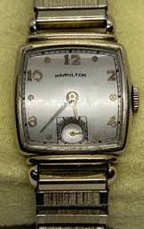 Vintage 1940s Men's 14K Gold Filled HAMILTON Wristwatch