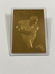 Danbury Mint 22kt Gold Leaf 1998 World Series NY Yankees Graeme Lloyd Sealed