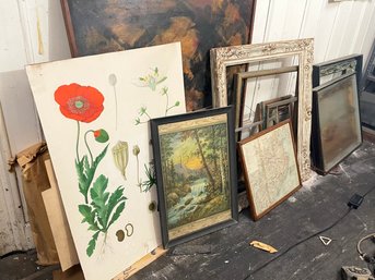 Vintage And Antique Art - Prints, Frames, Painting And More