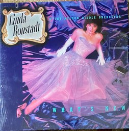 LINDA RONSTADT  - 'What's New' - 60260 -Vinyl - VERY GOOD CONDITION - SHRINK MOSTLY ON