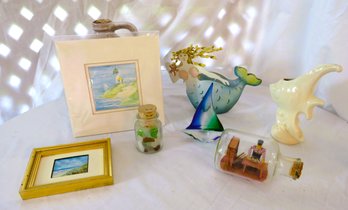 Nautical Related Collectibles Artwork Mermaid Sea Glass