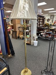 Brass 3 Wick  Floor Lamp