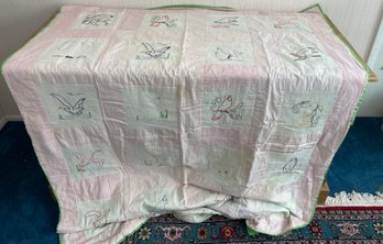 Vintage Bird Quilt