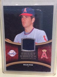 2008 Upper Deck Sweet Spot Memorabilia Nolan Ryan Jersey Relic Card - K