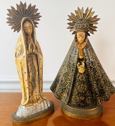 Wooden Religious Figures 11.5'