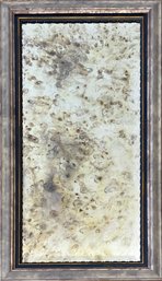 Antiqued Smokey Rectangular Mirror