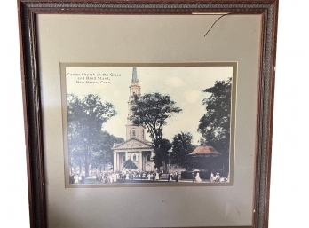 Center Church On The Green  And Band Stand - New Haven , Ct