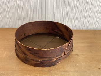 Vintage Wooden Flour Sieve, Vintage Wooden Grain Sifter