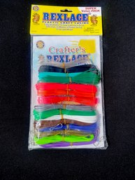 New In Packaging Rexlace Plastic Craft Lace