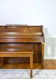 Kimball Artists Console Upright Piano