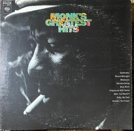 THELONIOUS MONK- Monk's Greatest Hits LP Vinyl - Jazz - Pc9775 - VERY GOOD CONDITION