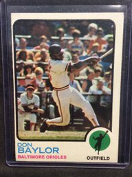 1973 Topps Don Baylor - K