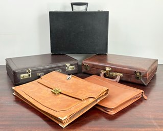 Vintage Leather Briefcases And More