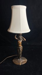 Brass Figure Based Table Lamp