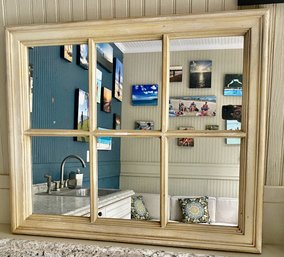 Decorative Faux Window Mirror