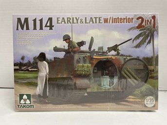Takom, M114 Early & Late .1/35 Scale Model Kit (#97)
