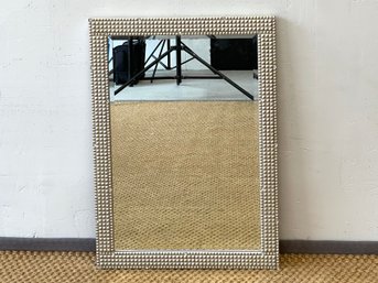 Beveled Glass Studded Mirror