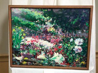 Original James Pascucci Painting - Original Frame - Oil On Board - Very Nice Painting