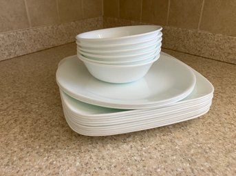 Corelle Dishes And Bowls In White