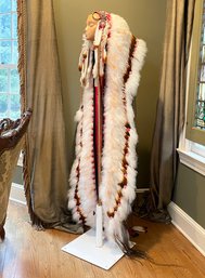 A Vintage Choctaw Tribe Native American Long Head Dress