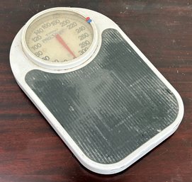 A Vintage Bathroom Scale