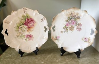 Pair Of Prussian Porcelain Plates