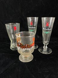 Misc Vintage Beer Glasses